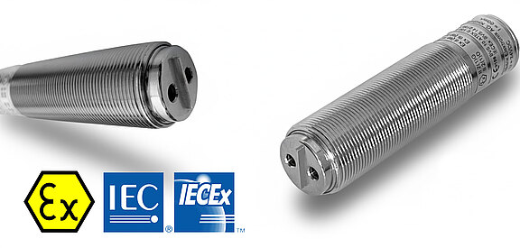 Proximity switches with and without Ex approval