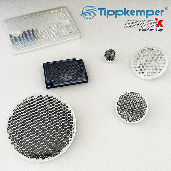 Tripelspiegel für Reflex-Lichtschranken