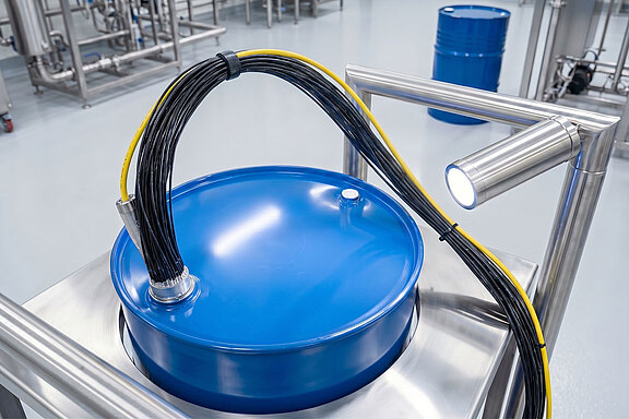 Drum Inspection in Ex Zones with the CVG-SAB-WCA-TF Camera