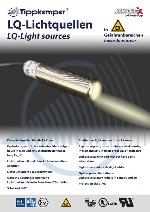 Flyer Lichtquellen